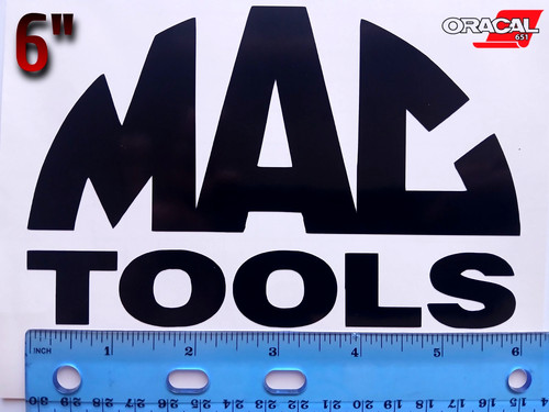Mac tools decal sticker - tools,