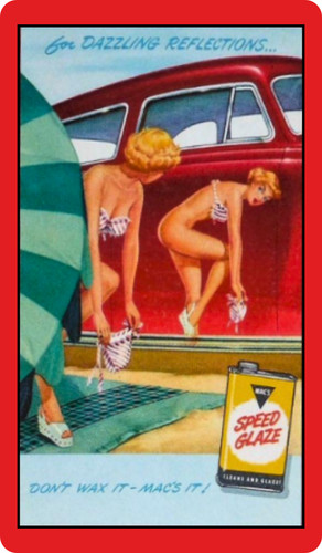 Vintage style pinup mac - style, mac's